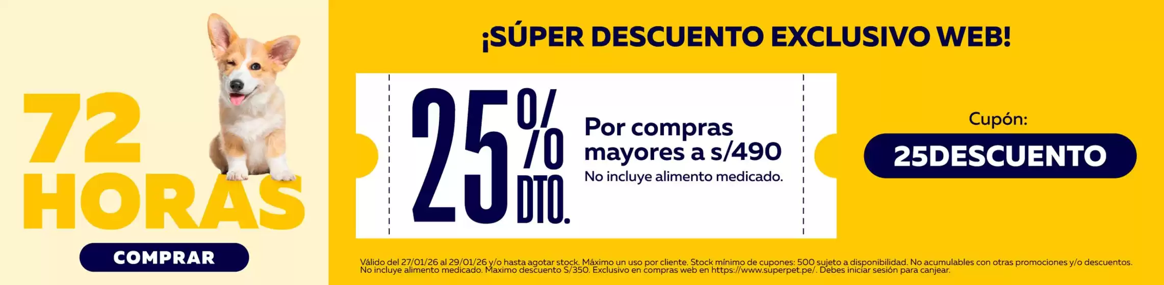 Catálogo Superpet | Excelente oferta para todos los clientes | 2026-01-27T00:00:00.000Z - 2026-01-29T00:00:00.000Z