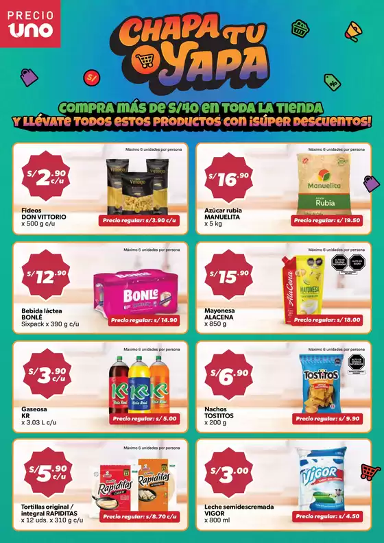 Catálogo Hiperbodega Precio Uno | Catálogo Hiperbodega Precio Uno. | 2026-01-29T00:00:00.000Z - 2026-02-12T00:00:00.000Z