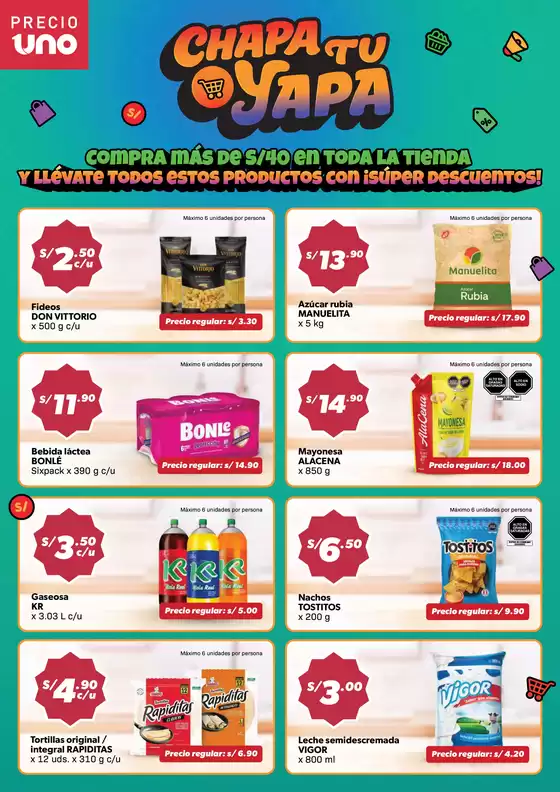 Catálogo Hiperbodega Precio Uno | Gran variedad de ofertas | 2026-01-29T00:00:00.000Z - 2026-02-12T00:00:00.000Z
