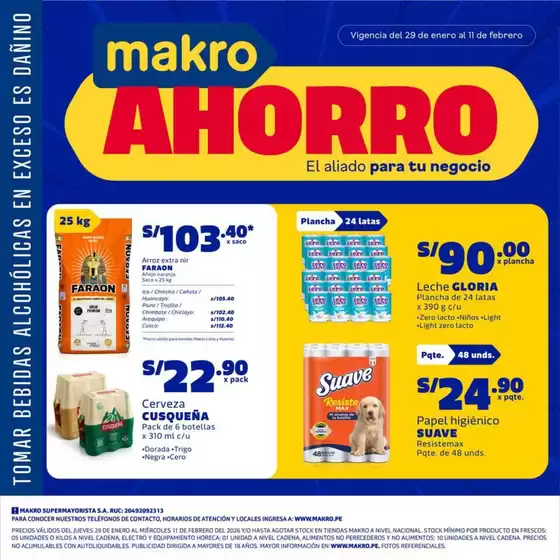 Catálogo Makro | Catálogo Makroahorro VIG#3 | 2026-01-29T00:00:00.000Z - 2026-02-11T00:00:00.000Z