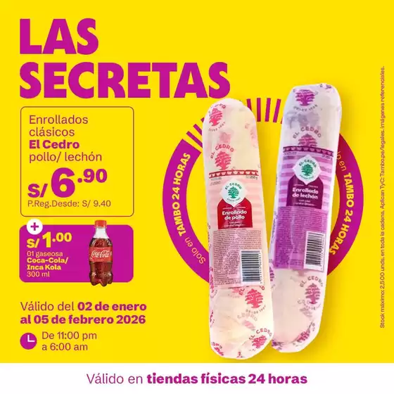 Catálogo Tambo | Ahorra ahora con nuestras ofertas | 2026-01-02T00:00:00.000Z - 2026-02-05T00:00:00.000Z