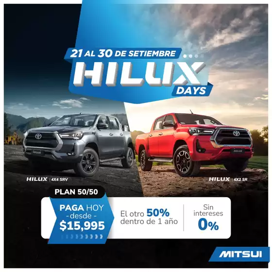 Catálogo Mitsui | Hillix Days  | 2024-09-25T00:00:00.000Z - 2024-09-30T00:00:00.000Z