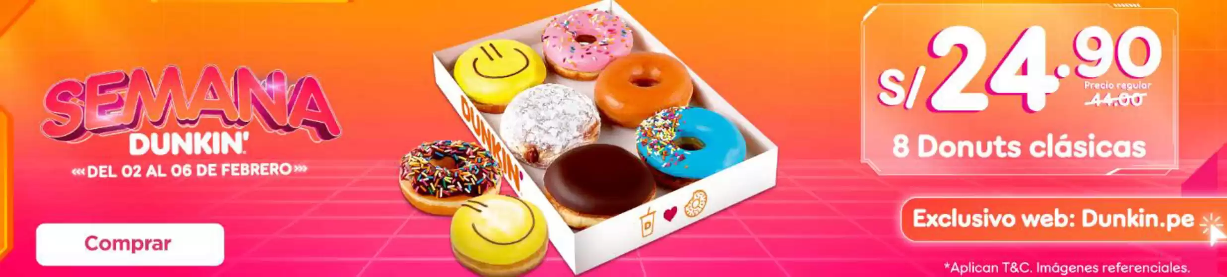 Catálogo Dunkin Donuts | Semana Dunkin | 2026-02-03T00:00:00.000Z - 2026-02-06T00:00:00.000Z