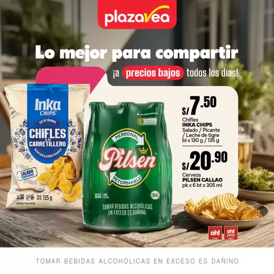 Catálogo Plaza Vea | Díptico snack, piqueos, bebidas | 2026-02-02T00:00:00.000Z - 2026-02-15T00:00:00.000Z