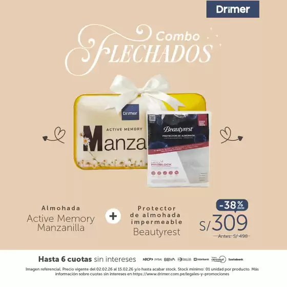 Catálogo Drimer | Combo Flechados  | 2026-02-04T00:00:00.000Z - 2026-02-15T00:00:00.000Z