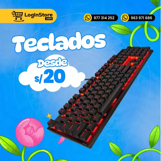 Catálogo Login Store | Teclados | 2024-09-30T00:00:00.000Z - 2024-10-06T00:00:00.000Z