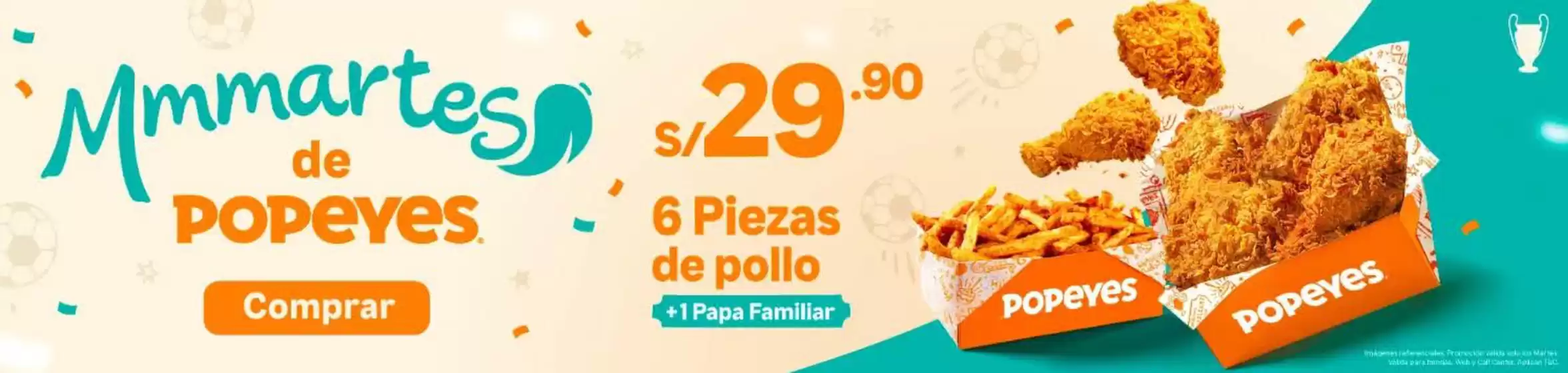 Catálogo Popeyes | Popeyes boxes! | 2026-02-04T00:00:00.000Z - 2026-04-30T00:00:00.000Z
