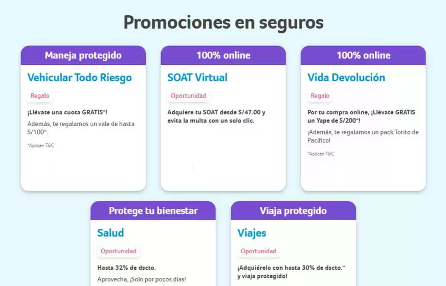 Catálogo Pacífico Seguros | Promociones en seguros | 2026-02-04T00:00:00.000Z - 2026-06-30T00:00:00.000Z
