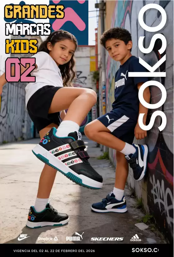 Catálogo Sokso | GRANDES MARCAS KIDS 2 | 2026-02-02T00:00:00.000Z - 2026-02-22T00:00:00.000Z