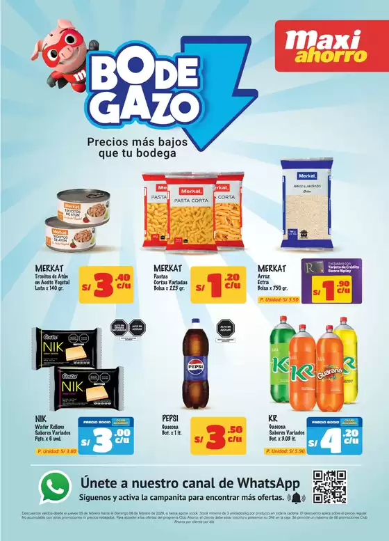 Catálogo MaxiAhorro | Ofertas y gangas exclusivas | 2026-02-05T00:00:00.000Z - 2026-02-08T00:00:00.000Z