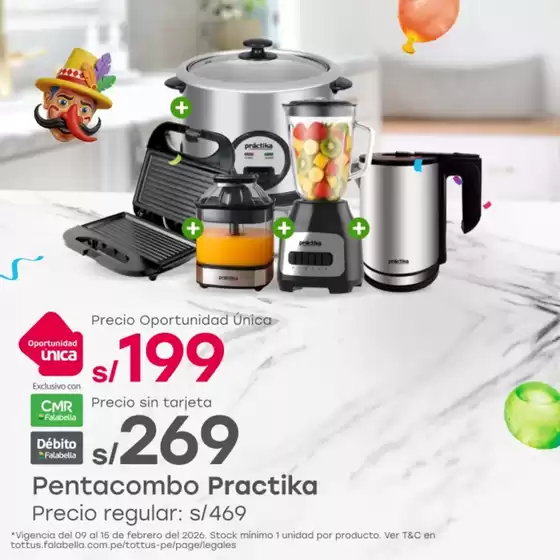 Catálogo Tottus | Gangas y ofertas actuales | 2026-02-09T00:00:00.000Z - 2026-02-15T00:00:00.000Z