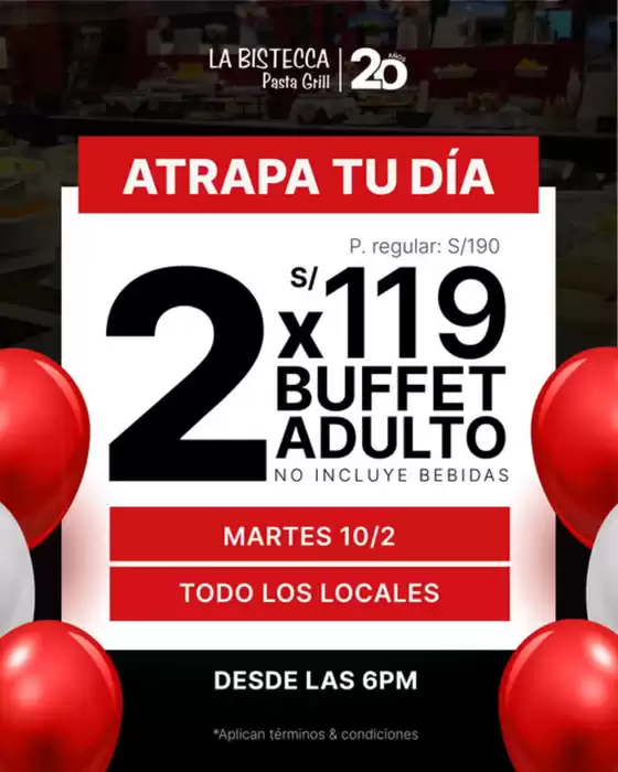 Catálogo La Bistecca | Atrapa tu dia  | 2026-02-10T00:00:00.000Z - 2026-02-10T00:00:00.000Z