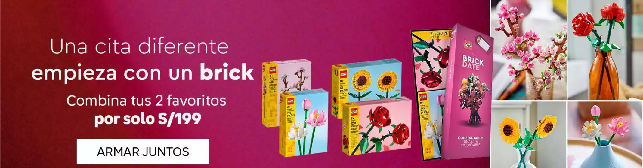 Catálogo LEGO | Combina tus 2 favoritos por solo S/199 | 2026-02-10T00:00:00.000Z - 2026-02-28T00:00:00.000Z