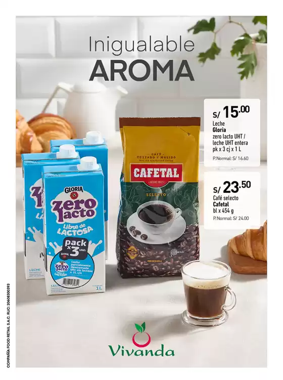 Catálogo Vivanda | Inigualable Aroma  | 2024-10-15T00:00:00.000Z - 2024-10-27T00:00:00.000Z