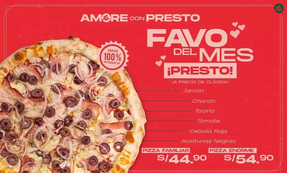 Catálogo Presto | Amore con presto  | 2026-02-11T00:00:00.000Z - 2026-02-14T00:00:00.000Z