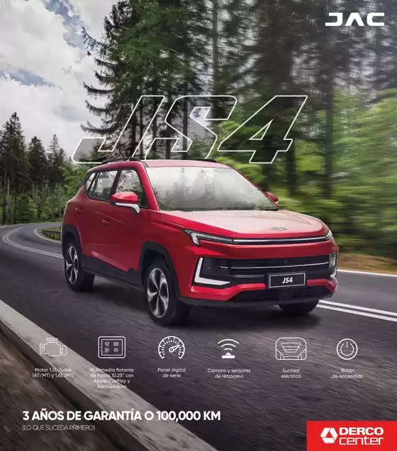 Catálogo Derco en Callao | JAC JS4 JS4 COMFORT MT 2026 | 2026-02-11T00:00:00.000Z - 2026-02-25T00:00:00.000Z