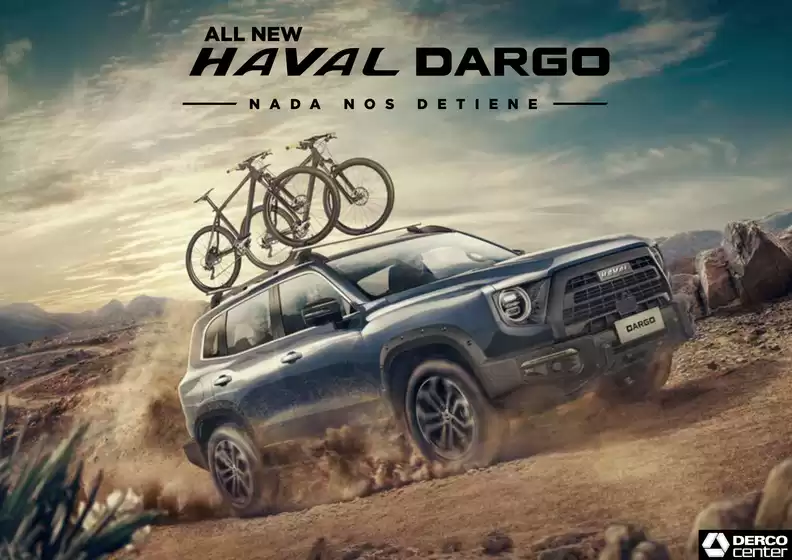 Catálogo Derco | Haval Haval Dargo DARGO 2.0 4X4 AT SUPREME PLUS 2026 | 2026-02-11T00:00:00.000Z - 2026-12-31T00:00:00.000Z
