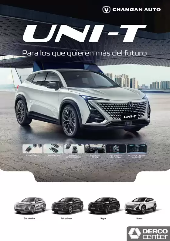 Catálogo Derco en Callao | Changan UNI-T UNI-T ELITE 1.5 AT 2WD 2024 | 2026-02-11T00:00:00.000Z - 2026-02-25T00:00:00.000Z