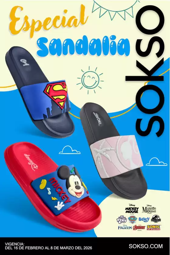 Catálogo Sokso | ESPECIAL SANDALIAS 3 | 2026-02-16T00:00:00.000Z - 2026-03-08T00:00:00.000Z