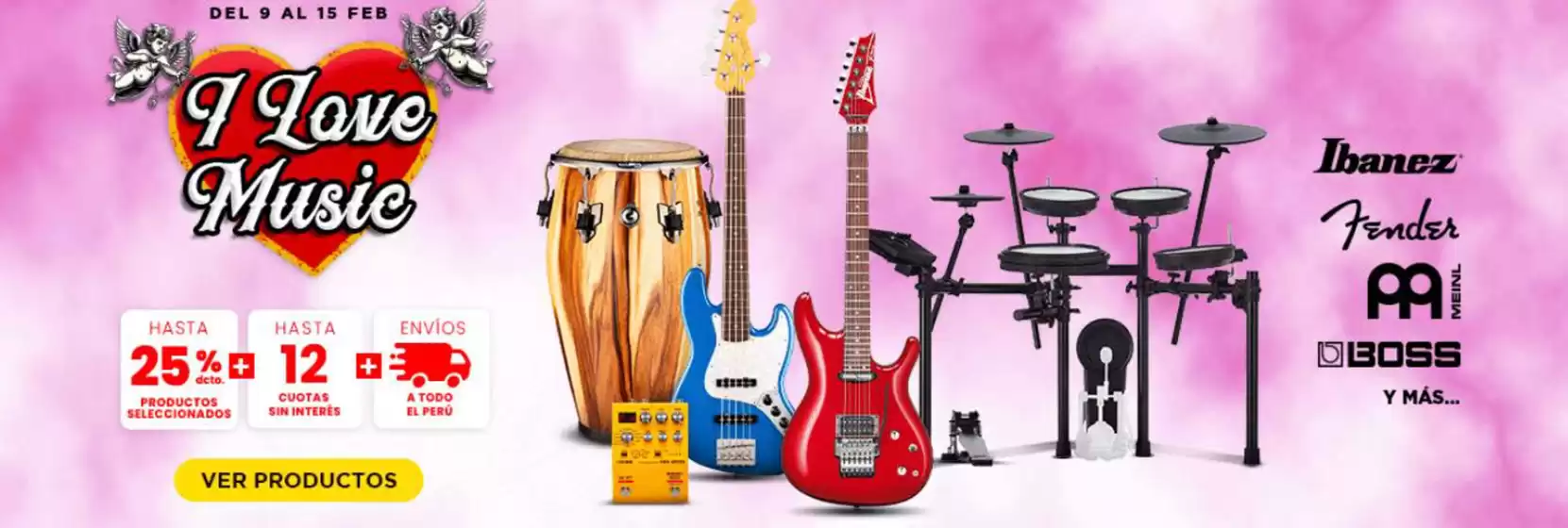 Catálogo Audiomusica | I love music | 2026-02-12T00:00:00.000Z - 2026-02-15T00:00:00.000Z