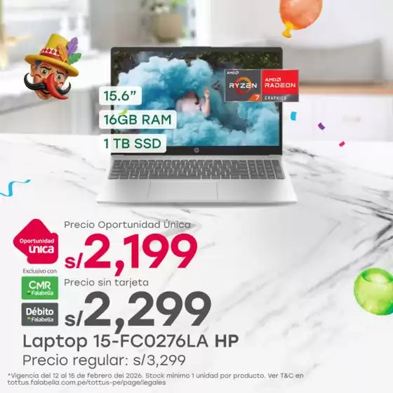 Catálogo Tottus en Piura | Ofertas especiales para ti | 2026-02-12T00:00:00.000Z - 2026-02-15T00:00:00.000Z