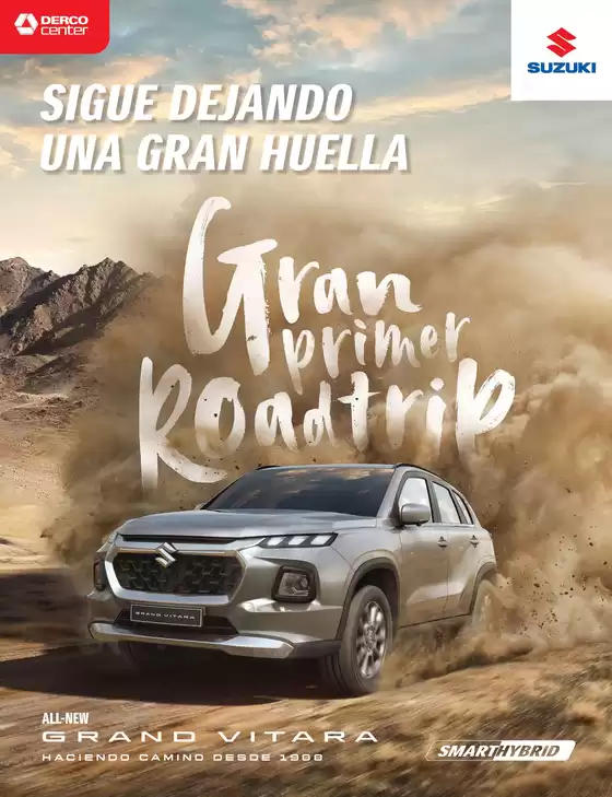 Catálogo Suzuki | Sigue Dejando una Gran Huella | 2024-10-29T00:00:00.000Z - 2025-10-29T00:00:00.000Z