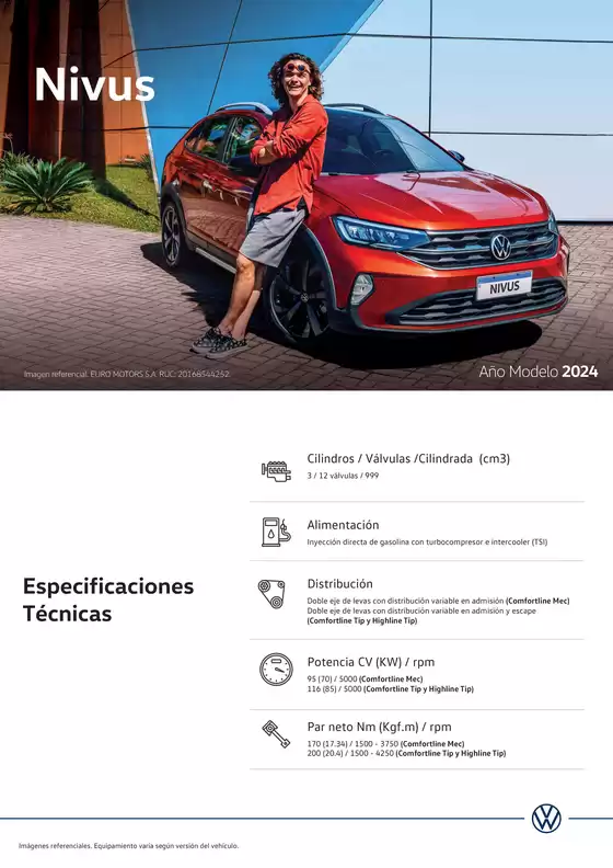 Catálogo Volkswagen | Nivus | 2024-10-29T00:00:00.000Z - 2025-06-30T00:00:00.000Z