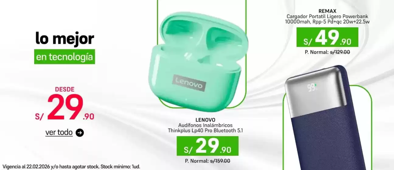 Catálogo Platanitos | Lo mejor en tecnologia  | 2026-02-16T00:00:00.000Z - 2026-02-22T00:00:00.000Z