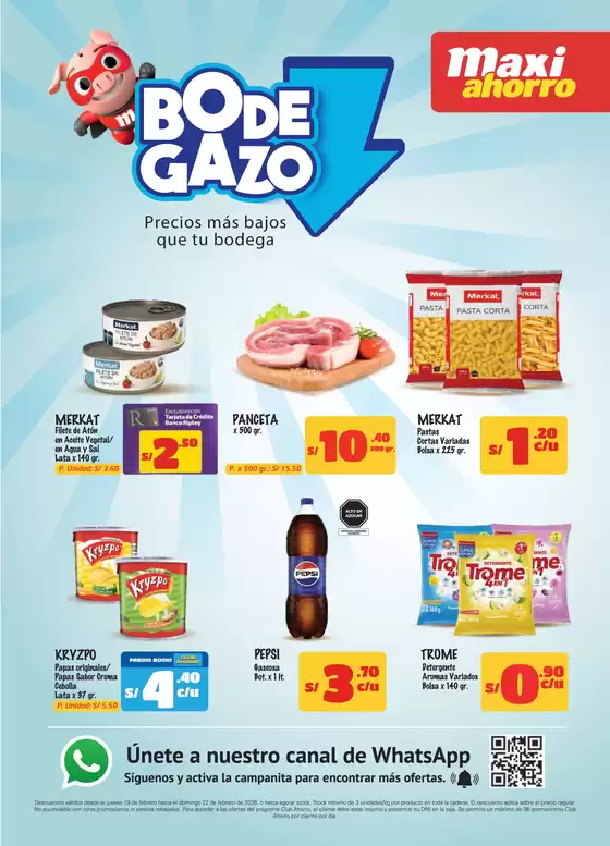 Catálogo MaxiAhorro en Lima | Promociones actuales | 2026-02-19T00:00:00.000Z - 2026-02-22T00:00:00.000Z