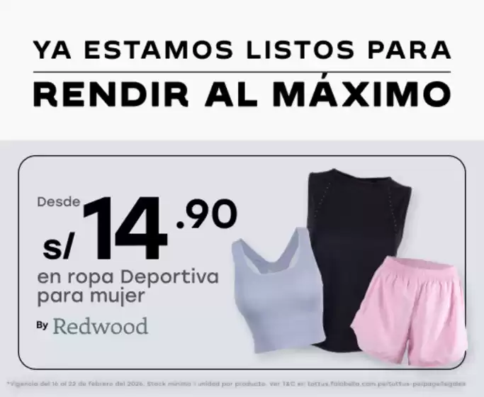 Catálogo Tottus | Gangas exclusivas | 2026-02-16T00:00:00.000Z - 2026-02-22T00:00:00.000Z