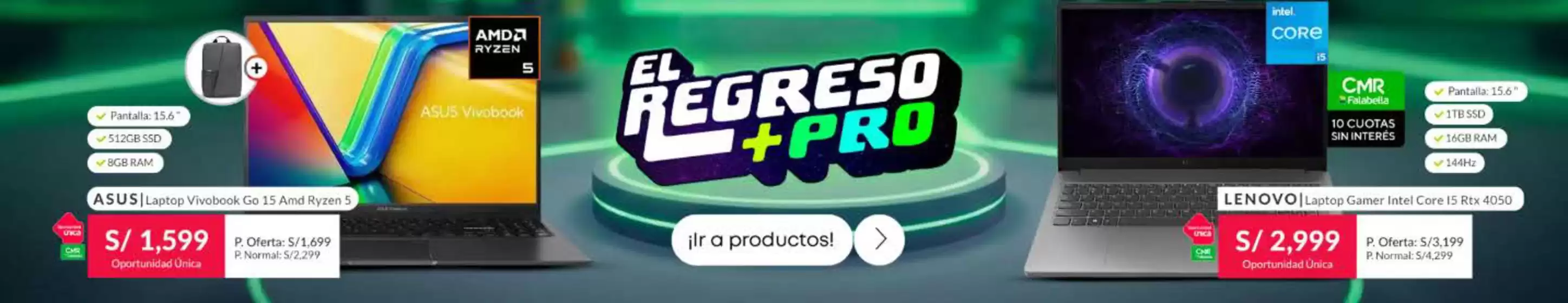 Catálogo Falabella | El regreso+pro  | 2026-02-19T00:00:00.000Z - 2026-03-16T00:00:00.000Z