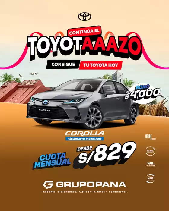Catálogo Grupo Pana |  Continuea el Toyotazo | 2026-02-20T00:00:00.000Z - 2026-02-28T00:00:00.000Z