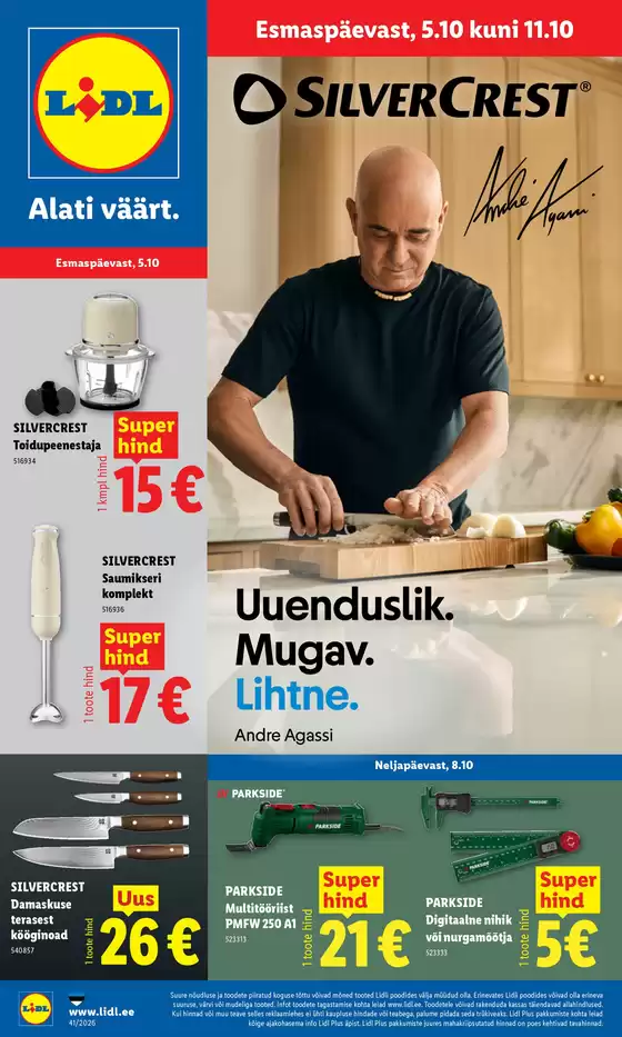 Lidl kliendileht linnas Jüri | 5.104.11 | 2026-10-05T00:00:00.000Z - 2026-10-11T00:00:00.000Z
