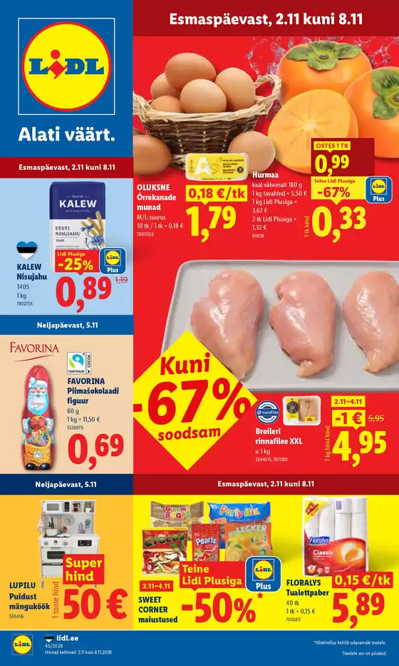 Lidl kliendileht | 2.118.11 | 2026-11-02T00:00:00.000Z - 2026-11-08T00:00:00.000Z