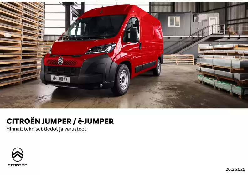 Citroën Uusi Jumper.