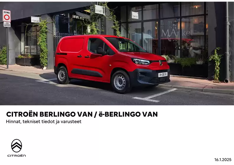 Citroën Uusi Berlingo VAN.
