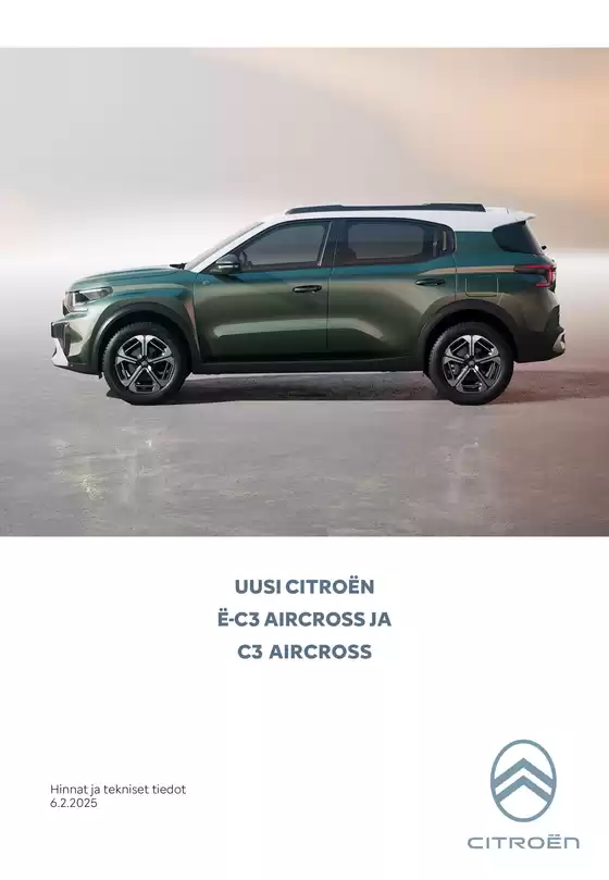 Citroën UUSI C3 & ë-C3 Aircross.