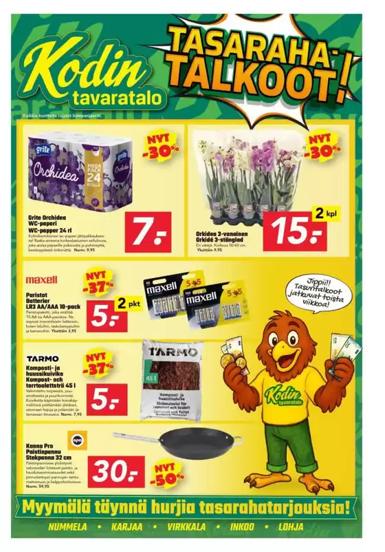 Kodin Tavaratalo tarjoukset