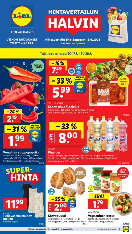 Uusia tarjouksia löydettäväksi