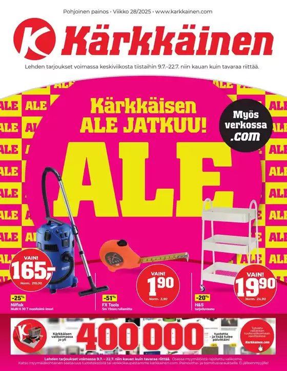 Säästä nyt tarjouksillamme