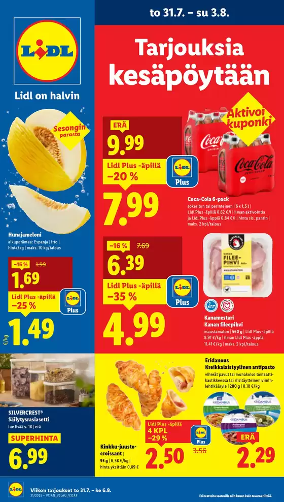Huippudiilejä kaikille asiakkaille