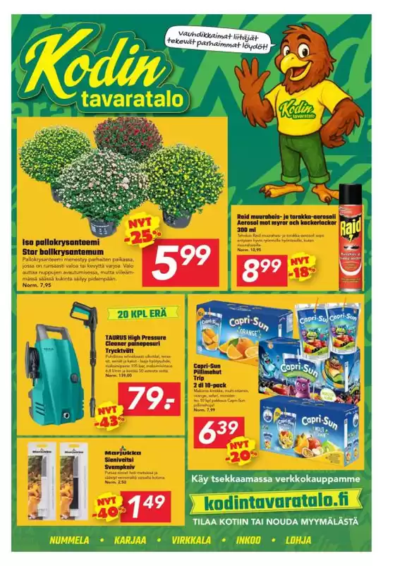 Ajankohtaiset erikoiskampanjat