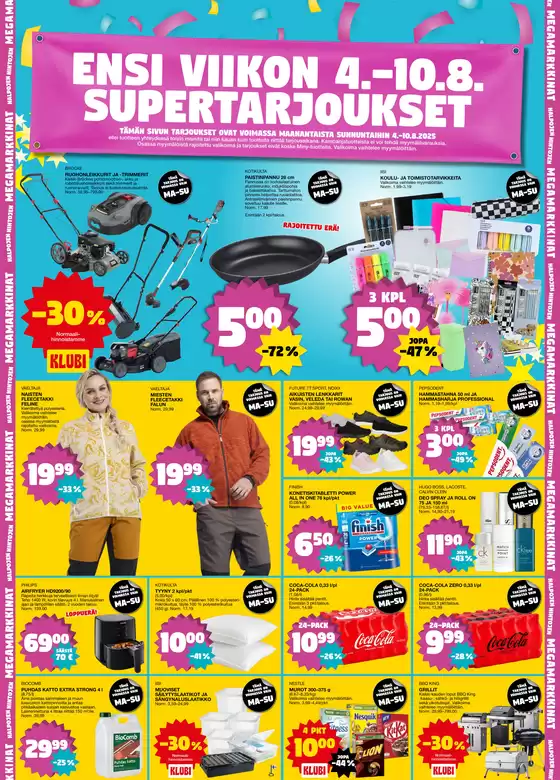 Ensi viikon supertarjoukset