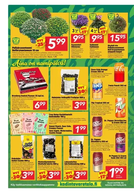 Ajankohtaisia löytöjä ja tarjouksia