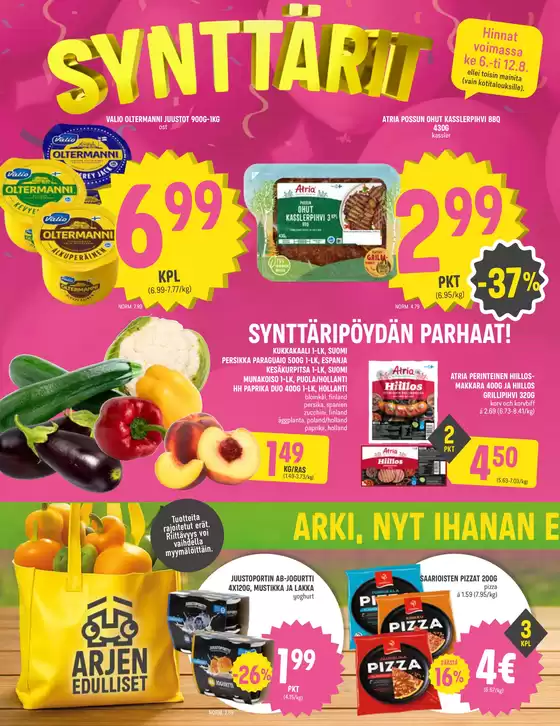 HalpaHalli tarjoukset