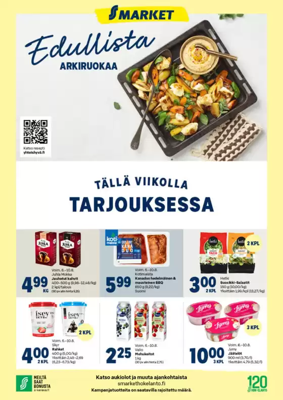 S-Market tarjoukset