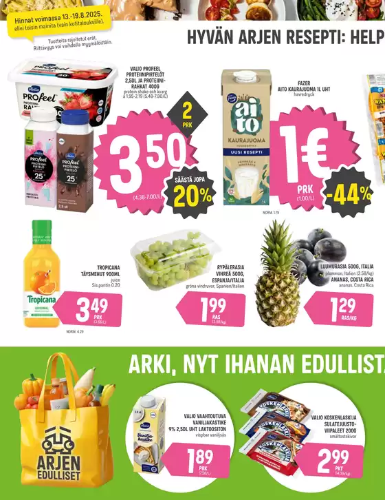 HalpaHalli tarjoukset