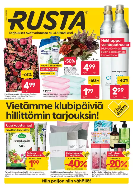 Rusta tarjoukset