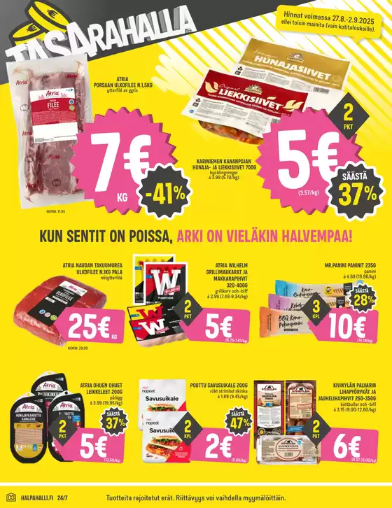 HalpaHalli tarjoukset