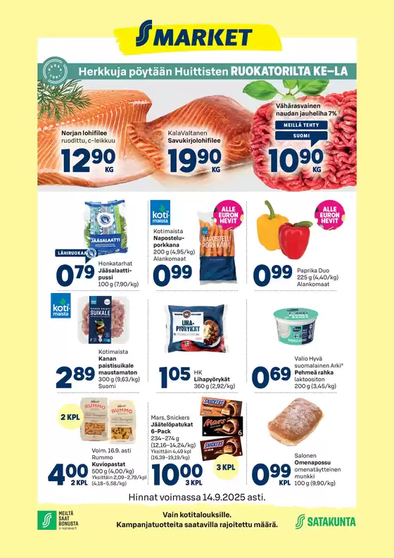 S-market Huittinen 10.9.2025